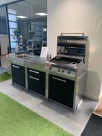 Volledig roestvrijstalen buitenkeuken, Tuin en Terras, Buitenkeukens, Steel, Nieuw, Ophalen of Verzenden, Gas