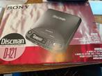 sony discman D-121 nieuw in de originele doos met acc, handl, Ophalen, Discman