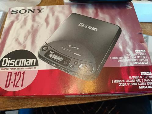 sony discman D-121 nieuw in de originele doos met acc, handl, Audio, Tv en Foto, Walkmans, Discmans en Minidiscspelers, Discman