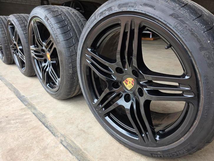 Porsche boxster  cayman 996 velgen, Auto-onderdelen, Banden en Velgen, Banden en Velgen, Zomerbanden, 19 inch, Personenwagen, Gebruikt