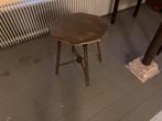 Mooie zeshoekige bijzettafel - 60 cm diameter, Huis en Inrichting, Ophalen of Verzenden, Gebruikt, Overige vormen, Hout