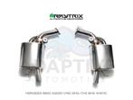 Armytrix Catback exhaust met chrome tips, .., .., Mercedes-Benz, Nieuw