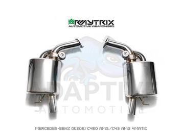 Armytrix Catback exhaust met chrome tips beschikbaar voor biedingen