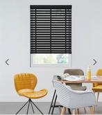 Zwarte houten jaloezie 90x200 - Zo goed als nieuw!, Huis en Inrichting, Stoffering | Gordijnen en Lamellen, Ophalen, Zwart, 50 tot 100 cm