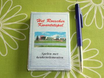 Het Roescher kwartetspel - spelen met keukenelementen beschikbaar voor biedingen
