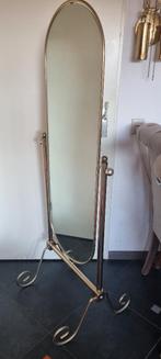 Antiek Retro passpiegel kantel spiegel staan elegant, Ophalen, Ovaal, 50 tot 100 cm, 150 tot 200 cm