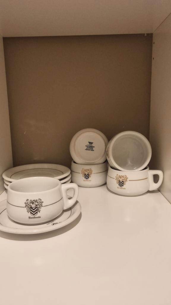 9-delige Rombouts Koffieset Thomas Germany porselein, Antiek en Kunst, Antiek | Servies compleet, Ophalen