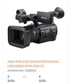 Sony XD Cam videocamera 4K set (voor camerajournalist), Audio, Tv en Foto, Gebruikt, Sony, Ophalen