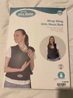 Draagdoek met tailleriem donkergrijs, Ophalen of Verzenden, Zo goed als nieuw, Draagdoek, Overige merken