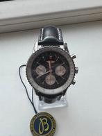 Breitling Navitimer Herenhorloge, Overige merken, Leer, Staal, Polshorloge