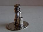 Miniatuur zilver Ej105 vrouw karnen zilveren miniaturen, Verzenden, Zilver