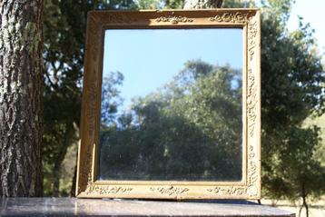 Brocante - Sierlijke antieke spiegel! beschikbaar voor biedingen