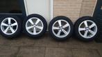 Velgen + Winterbanden - Volvo V40 16inch, Auto-onderdelen, Banden en Velgen, Ophalen, Gebruikt, 16 inch, Banden en Velgen