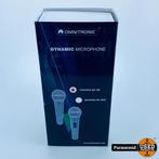 Omnitronic MIC 85 Dynamisch microfoon | Nieuw uit doos, Muziek en Instrumenten, Microfoons, Nieuw