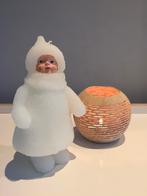 &Klevering sneeuwpopkaars, Huis en Inrichting, Overige materialen, Wit, Ophalen of Verzenden, Zo goed als nieuw