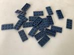 Lego plaat 2x4 donker blauw, Ophalen of Verzenden, Gebruikt, Losse stenen, Lego