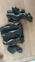 Zware abstracte beelden – set van 3 – kunstobjecten, Ophalen