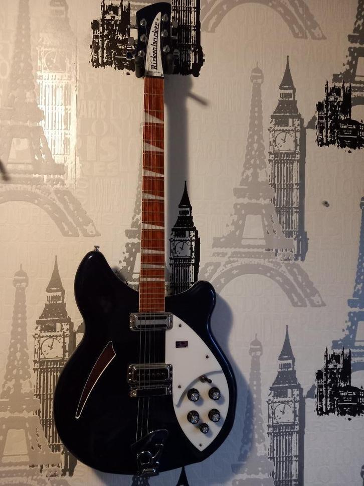 Rickenbacker USA 360 JetGlo gitaar, Muziek en Instrumenten, Snaarinstrumenten | Gitaren | Elektrisch, Zo goed als nieuw, Solid body