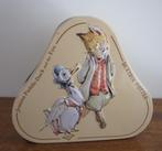 Blikken spaarpot met Beatrix Potter figuurtjes, Ophalen, Zo goed als nieuw, Metaal of Blik, Strip- of Tekenfilmfiguur