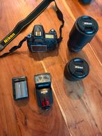 Nikon D90 Spiegelreflexcamera + 2x Lens, Gebruikt, Spiegelreflex, Ophalen of Verzenden, 4 t/m 7 keer