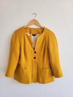 Didi mosterd kleur blazer met driekwartmouwen maat L, Overige kleuren, Maat 42/44 (L), Didi, Ophalen of Verzenden