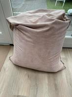 Zitzak zacht rib roze, Huis en Inrichting, Zitzakken, Ophalen, Zo goed als nieuw, Roze