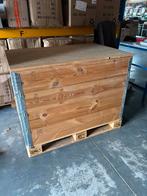 2 pakketkisten / transportkosten zgan met deksel, Doe-het-zelf en Verbouw, Kratten en Dozen, Ophalen, 100 cm of meer, 60 cm of meer
