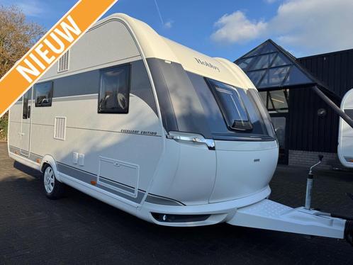 Hobby Excellent Edition 490 KMF 2025 | Stapelbed, Caravans en Kamperen, Caravans, Bedrijf, tot en met 5, 1250 - 1500 kg, Treinzit