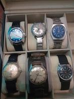 Horloges, Sieraden, Tassen en Uiterlijk, Horloges | Antiek, Ophalen, Staal, Overige merken, Onbekend