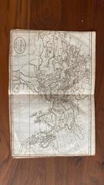 Vintage werelkaart poster kunst antiek retro world map zgan, Ophalen of Verzenden, Zo goed als nieuw, A1 t/m A3, Rechthoekig Staand
