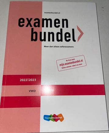 Examenbundel eindexamen oefenen vwo Engels beschikbaar voor biedingen