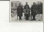 Militair Belgische militairen met trekharmonika Fotokaart, Overige thema's, Ongelopen, Voor 1920, Verzenden