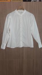 Witte Zara blouse - Maat S, Ophalen of Verzenden, Zo goed als nieuw, Maat 36 (S), Wit