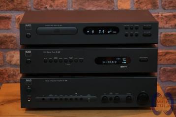 NAD C350 versterker met C440 Tuner en C541 CD-Speler