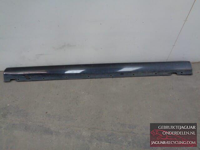 Dorpelkap / sideskirt X350 rechts zwart, Auto-onderdelen, Carrosserie en Plaatwerk, Bumper, Jaguar, Rechts, Gebruikt, Ophalen of Verzenden