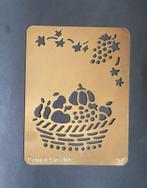 embossing mal fruitmand comar creative 57, Ophalen of Verzenden, Gebruikt, Overige thema's, Pons of Mal