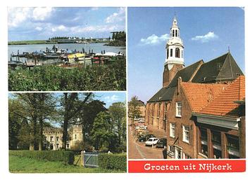 39393 Nijkerk Gld Nette oude kaart Onbeschreven beschikbaar voor biedingen