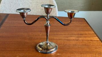 Verzilverde Keltum Pleet Kandelaar beschikbaar voor biedingen