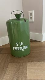 Groene Emaille Petroleumkan 5 Liter, Antiek en Kunst, Antiek | Emaille, Ophalen