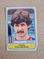 Panini Voetbal 82 Toon Nelemans Willem II, Verzamelen, Sportartikelen en Voetbal, Ophalen of Verzenden, Zo goed als nieuw, Willem II