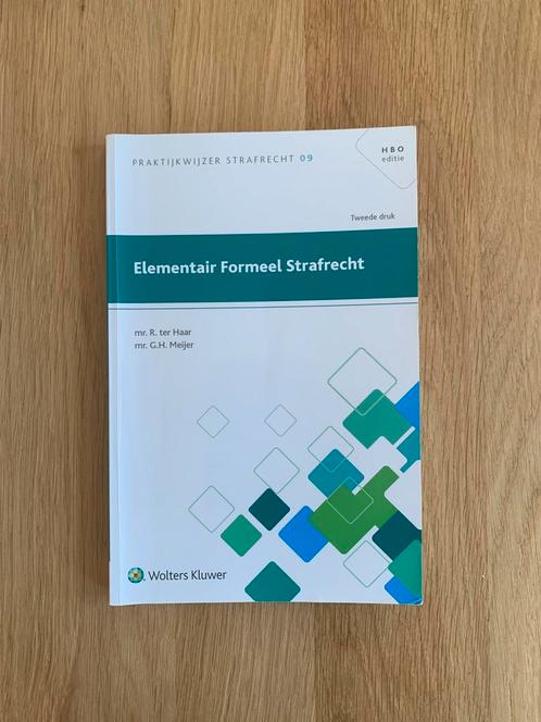 Elementair formeel strafrecht, Boeken, Wetenschap, Zo goed als nieuw, Ophalen of Verzenden