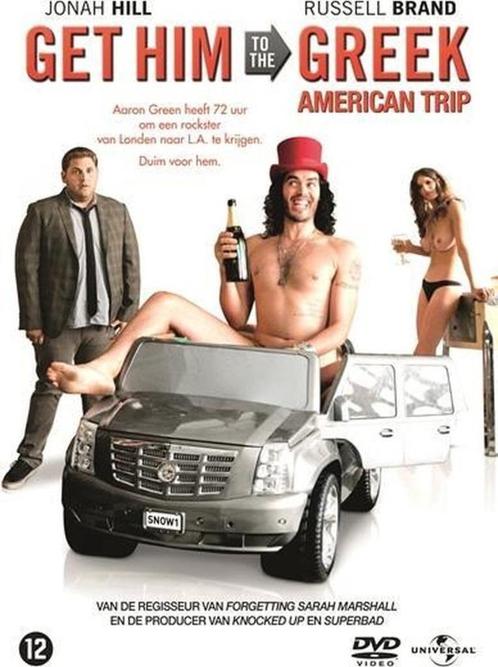 Te koop DVD Get him to the Greek 7 euro, Cd's en Dvd's, Dvd's | Komedie, Zo goed als nieuw, Alle leeftijden, Ophalen of Verzenden