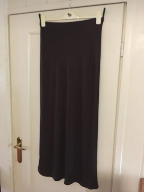 Nette donkerpaarse lange rok van Cora Kemperman, maat M, Kleding | Dames, Rokken, Zo goed als nieuw, Maat 38/40 (M), Paars, Onder de knie