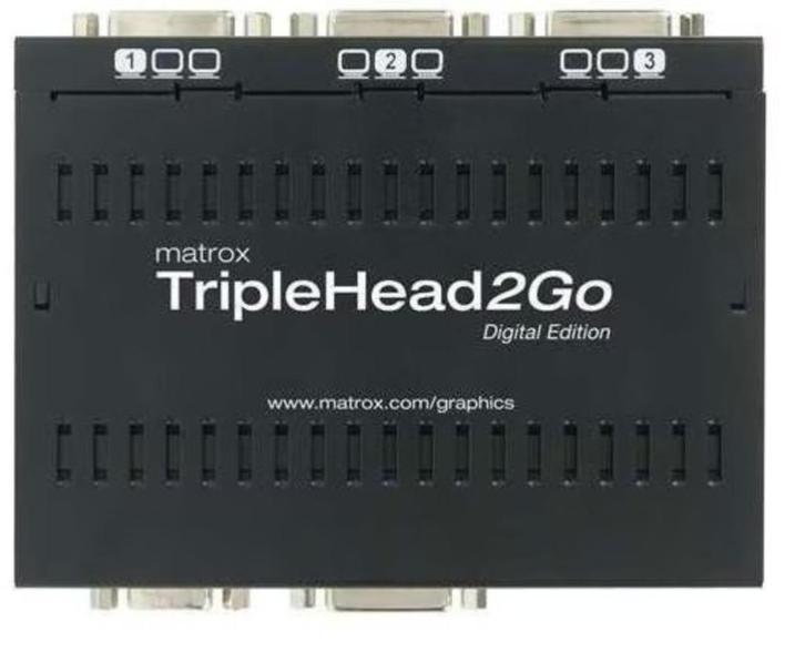 Matrox TripleHead2Go Digital Edition, Computers en Software, Pc- en Netwerkkabels, Zo goed als nieuw, Ophalen of Verzenden