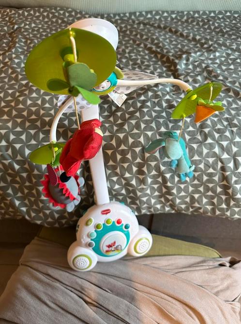 Box mobiel Tiny Love, Kinderen en Baby's, Speelgoed | Babyspeelgoed, Zo goed als nieuw, Mobiel, Met licht, Met geluid, Ophalen