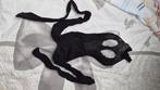 Catsuit van rekbare netsstof. Open cup en open kruis., Kleding | Dames, Verzenden, Zwart, Overige typen