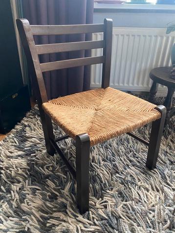 Retro biezen stoel voor kinderen beschikbaar voor biedingen