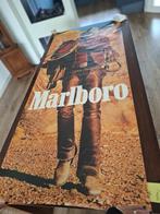 Grote originele Marlboro poster sigaretten reclame, Ophalen of Verzenden, Zo goed als nieuw, Reclamebord