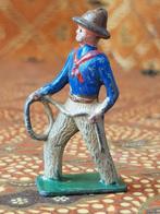 Tien cowboys oud speelgoed uit Engeland van tin., Antiek en Kunst, Ophalen of Verzenden