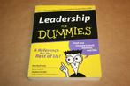 Leadership For Dummies, Boeken, Economie, Management en Marketing, Gelezen, Ophalen of Verzenden